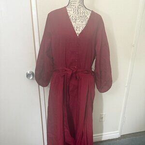 Dark Fushia maxi Dress